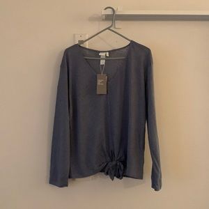 H&M Long sleeve Linen top